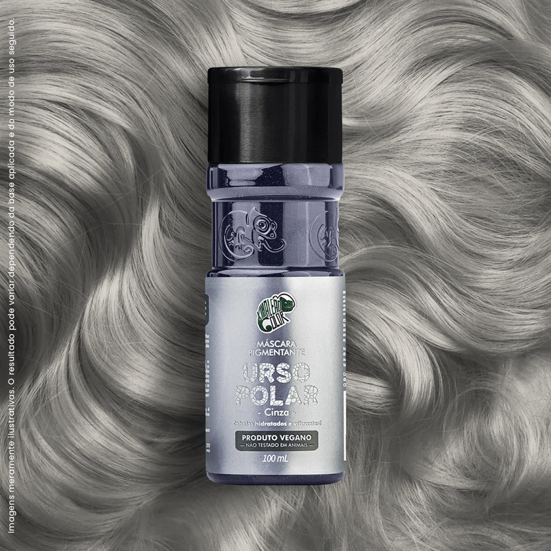 Máscara Pigmentante 100ml Urso Pardo - Kamaleão Color