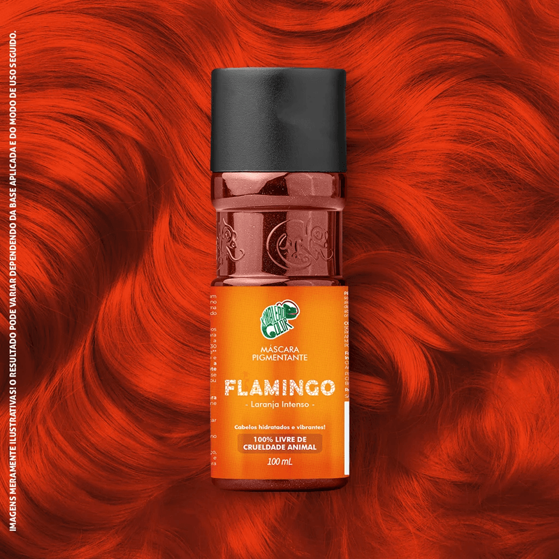 Máscara Pigmentante 100ml Flamingo - Kamaleão Color