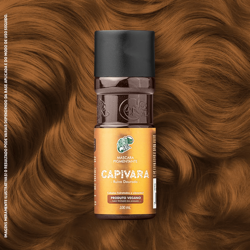 Máscara Pigmentante 100ml Capivara - Kamaleão Color