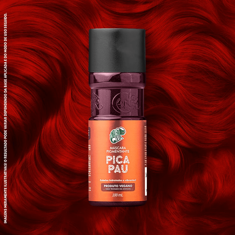 Máscara Pigmentante 100ml Pica Pau - Kamaleão Color