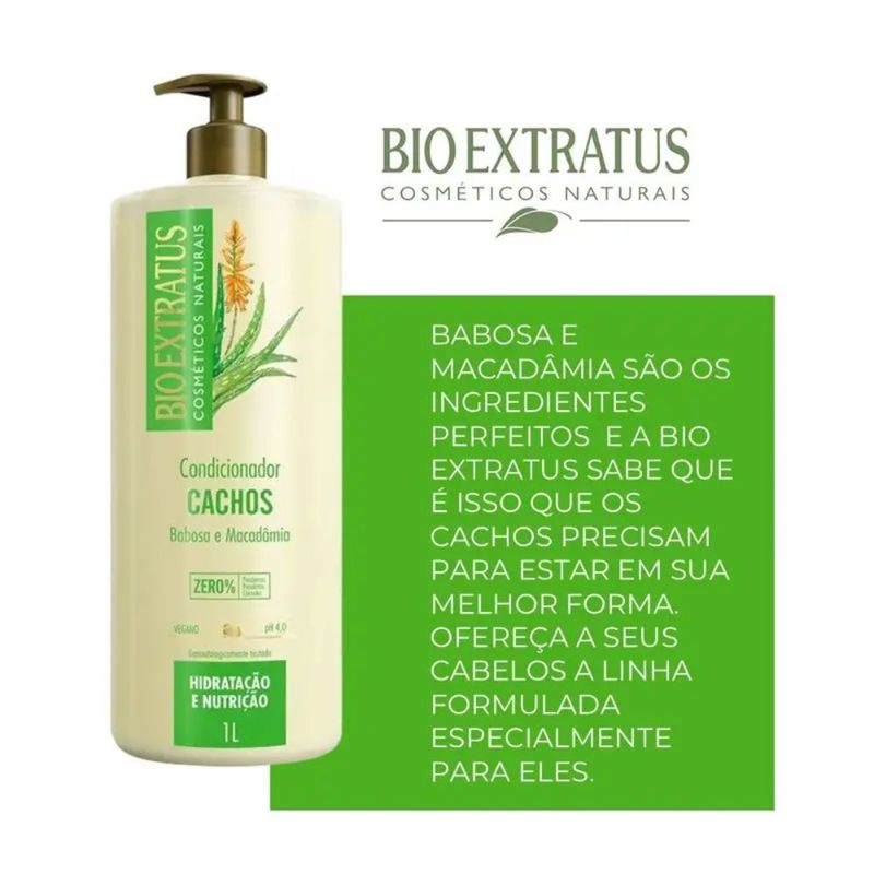 Condicionador 1lt Cachos - Bio Extratus